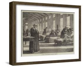 A Ward in the Hampstead Smallpox Hospital-Matthew White Ridley-Framed Giclee Print