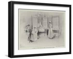 A Ward in the Princess Mary Convalescent Home-null-Framed Giclee Print