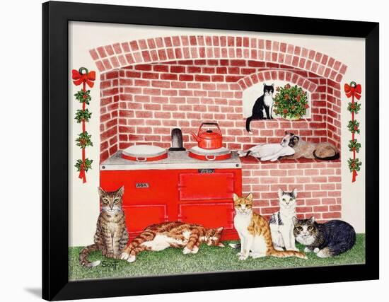 A Warm Place-Pat Scott-Framed Giclee Print