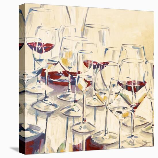 A Warm Toast I-Heather French-Roussia-Stretched Canvas