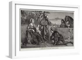 A Warrior Adoring the Infant Jesus-Giorgione-Framed Giclee Print