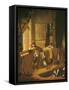 A Warrior in Thought-Rembrandt van Rijn-Framed Stretched Canvas
