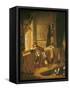 A Warrior in Thought-Rembrandt van Rijn-Framed Stretched Canvas