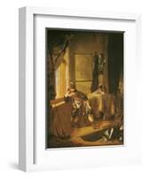 A Warrior in Thought-Rembrandt van Rijn-Framed Giclee Print