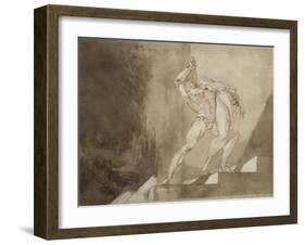 A Warrior Rescuing a Lady, 1780-85-Henry Fuseli-Framed Giclee Print