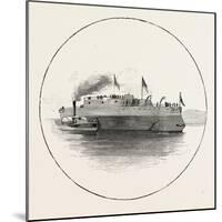 A Warship-null-Mounted Giclee Print