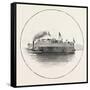 A Warship-null-Framed Stretched Canvas