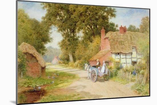 A Warwickshire Lane-Arthur Claude Strachan-Mounted Giclee Print