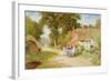 A Warwickshire Lane-Arthur Claude Strachan-Framed Giclee Print