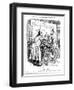 A Wasted Life: Satire on the Invention of Tanks, WW1-F.H. Shepperson-Framed Art Print