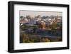 A Watch Tower on the Wall of the Forbidden City Palace Museum, Beijing, China, Asia-Christian Kober-Framed Photographic Print