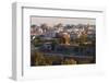 A Watch Tower on the Wall of the Forbidden City Palace Museum, Beijing, China, Asia-Christian Kober-Framed Photographic Print