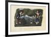 A Water Carrier and a Porter-null-Framed Giclee Print