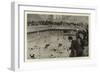 A Water-Polo Match at the Crown Baths, Kennington Oval-null-Framed Giclee Print