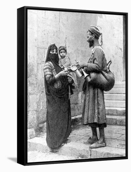 A Water Seller, Cairo, Egypt, 1936-Donald Mcleish-Framed Stretched Canvas