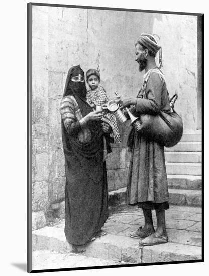 A Water Seller, Cairo, Egypt, 1936-Donald Mcleish-Mounted Giclee Print