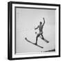 a Water Skier Performing in the National Water Skiing Championship-Ralph Morse-Framed Photographic Print