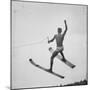 a Water Skier Performing in the National Water Skiing Championship-Ralph Morse-Mounted Photographic Print