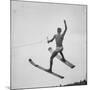 a Water Skier Performing in the National Water Skiing Championship-Ralph Morse-Mounted Photographic Print