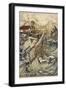 A Water Spirit-Arthur Rackham-Framed Photographic Print