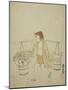 A Water Vendor, 1765-Suzuki Harunobu-Mounted Giclee Print