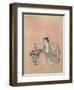 A Water Vendor, after 1765-Suzuki Harunobu-Framed Giclee Print