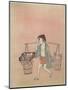 A Water Vendor, after 1765-Suzuki Harunobu-Mounted Giclee Print