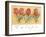 A Watercolor of Four Red Tulips-Maria Trad-Framed Giclee Print