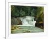 A Waterfall in Upper Bavaria, 1830-Christian Ernst Bernhard Morgenstern-Framed Giclee Print