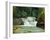 A Waterfall in Upper Bavaria, 1830-Christian Ernst Bernhard Morgenstern-Framed Giclee Print