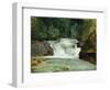 A Waterfall in Upper Bavaria, 1830-Christian Ernst Bernhard Morgenstern-Framed Giclee Print