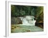 A Waterfall in Upper Bavaria, 1830-Christian Ernst Bernhard Morgenstern-Framed Giclee Print