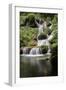 A Waterfall on the Rio Do Peixe in Bonito, Brazil-Alex Saberi-Framed Photographic Print