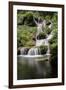 A Waterfall on the Rio Do Peixe in Bonito, Brazil-Alex Saberi-Framed Photographic Print