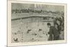 A Waterpolo Match at the Crown Baths-null-Mounted Giclee Print