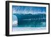 A wave at the famous Banzai Pipeline, North Shore, Oahu, Hawaii-Mark A Johnson-Framed Photographic Print