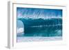 A wave at the famous Banzai Pipeline, North Shore, Oahu, Hawaii-Mark A Johnson-Framed Photographic Print