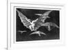 A Way of Flying, 1819-1823-Francisco de Goya-Framed Giclee Print