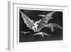 A Way of Flying, 1819-1823-Francisco de Goya-Framed Giclee Print