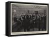 A Way They Have in the Navy, Crowning a New Midshipman-Henry Marriott Paget-Framed Stretched Canvas