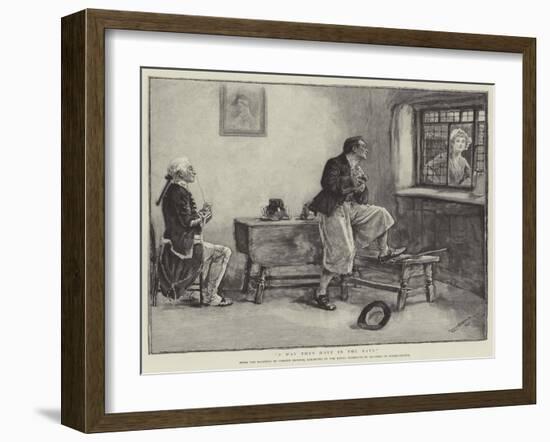 A Way They Have in the Navy-Gordon Frederick Browne-Framed Giclee Print