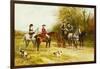 A Wayside Conversation-Heywood Hardy-Framed Giclee Print