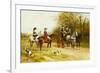 A Wayside Conversation-Heywood Hardy-Framed Giclee Print