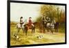 A Wayside Conversation-Heywood Hardy-Framed Giclee Print