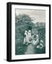 'A Wayside Gossip', c1903-HC Wharton &Co-Framed Photographic Print