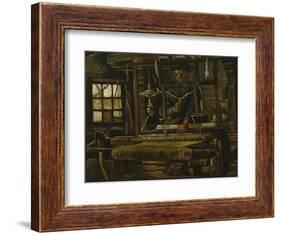 A Weaver's Cottage, 1884-Vincent van Gogh-Framed Giclee Print