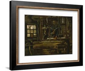 A Weaver's Cottage, 1884-Vincent van Gogh-Framed Giclee Print