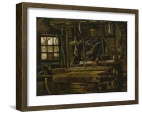 A Weaver's Cottage, 1884-Vincent van Gogh-Framed Giclee Print