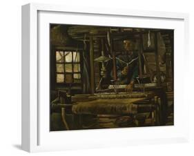 A Weaver's Cottage-Vincent van Gogh-Framed Giclee Print