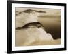 A Weddell Seal About to Dive at West Beach, Cape Evans, Antarctica, 1911-Herbert Ponting-Framed Photographic Print